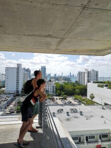 Miami skyline florida