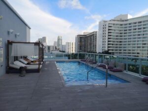 rooftop pool abae hotel miami beach florida