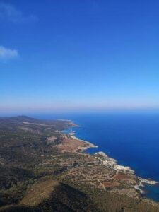 Uitzicht over het Akamas park in Cyprus