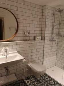 badkamer in het premier suites hotel antwerpen