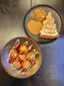 dessert restaurant potato potato in roermond, nederland