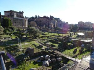 forum romanum in rome