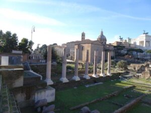 het forum romanum rome