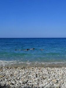 snorkelen aan een geheim strand in kreta