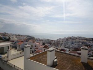 uitzicht terras apartement Cerro mar atlantico albufeira portugal