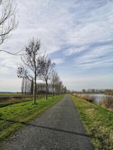 wandelen langs de Schelde