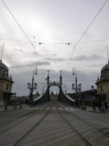 Prachtige Vrijheidsbrug in Boedapest
