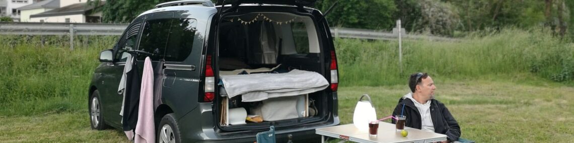 Volkswagen Caddy ombouw kit naar mini camper